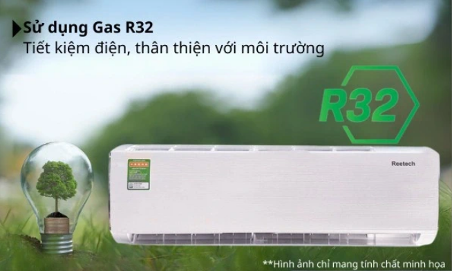 Máy lạnh - Reetech Mono 1.5 HP RT/RC12 - Xuất sứ Thái Lan